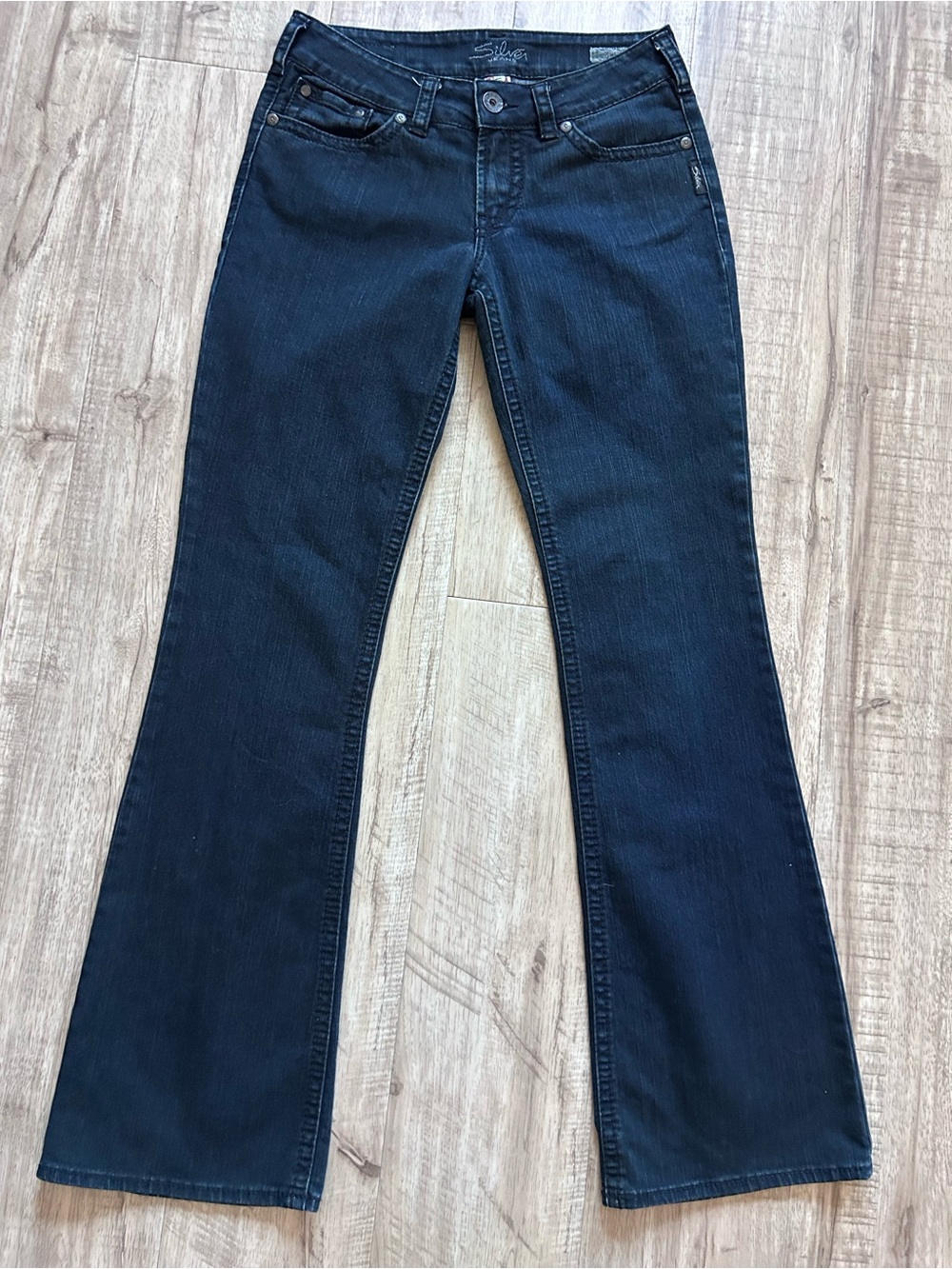 Silver suki Jeans black bootcut flare Jeans western stampede rodeo country